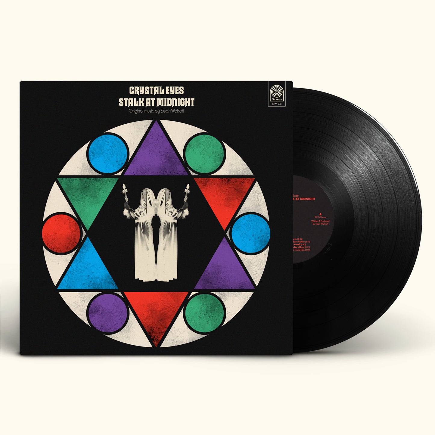 Sean Wolcott – Crystal Eyes Stalk at Midnight (LP Pre-Order)
