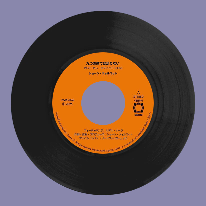 Sean Wolcott – Nine Lives Are Not Enough (7")