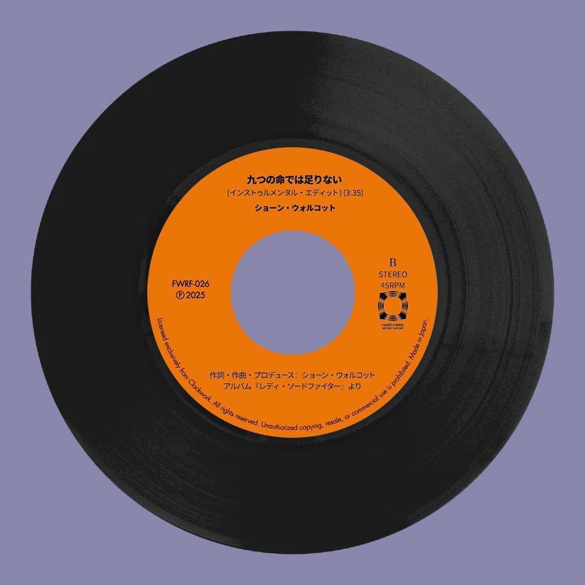 Sean Wolcott – Nine Lives Are Not Enough (7")