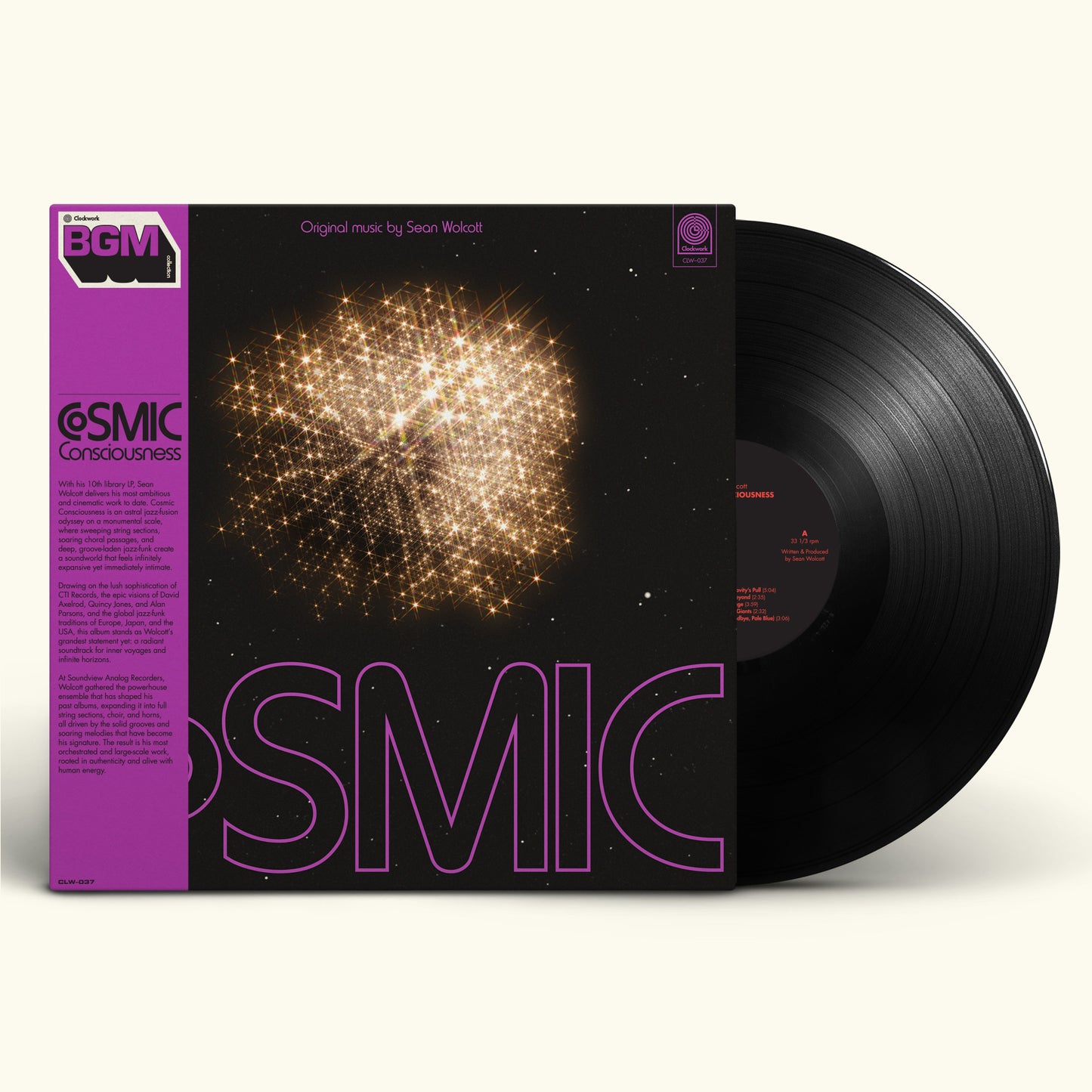 Sean Wolcott – Cosmic Consciousness (LP pre-order)
