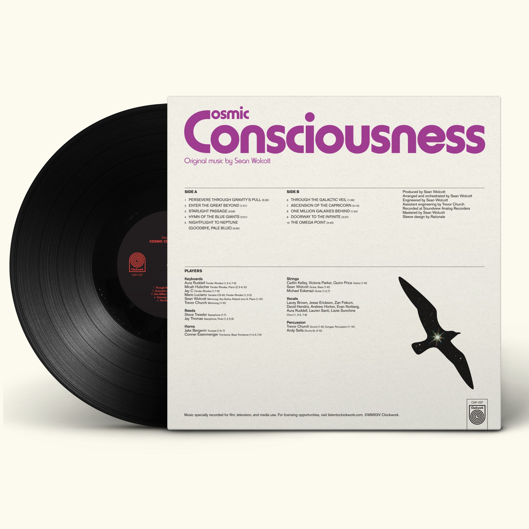 Sean Wolcott – Cosmic Consciousness – Clockwork