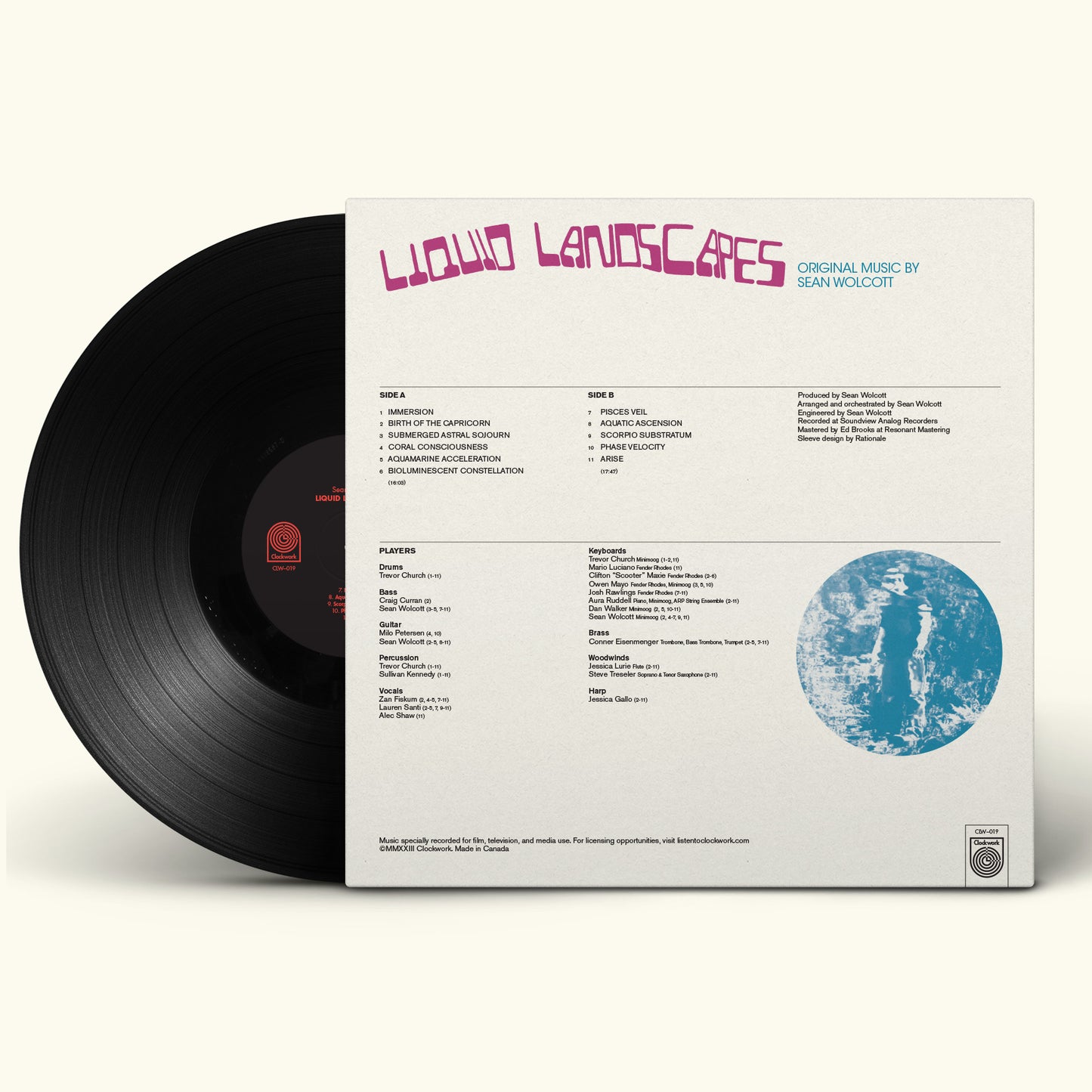 Sean Wolcott – Liquid Landscapes (LP)