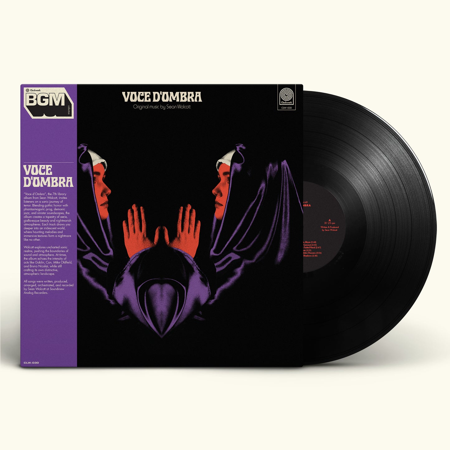 Sean Wolcott – Voce d'Ombra (LP pre-order)